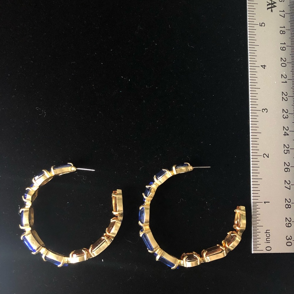 BaubleBar gem hoops - Picture 2 of 4